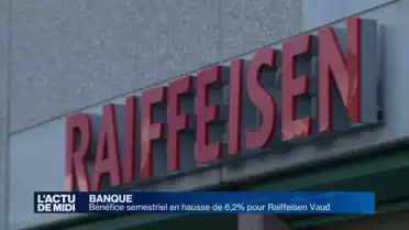 Bénéfice brut en hausse de 6,2% pour Raiffeisen Vaud