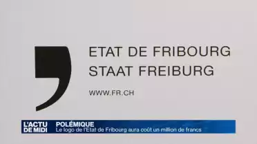 Le logo de l&#039;Etat de Fribourg aura coût un million
