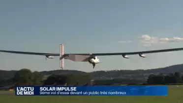 9ème vol d&#039;essai pour Solar Impulse à Air14