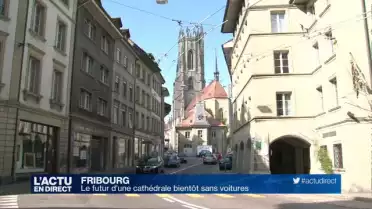 Le futur sans voitures de la cathédrale de Fribourg