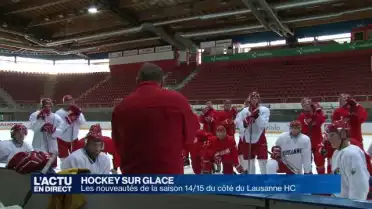 Les nouveautés de la saison 14/15 du Lausanne HC