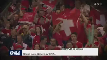 La Suisse reçoit l&#039;Italie en demi-finale de la Coupe Davis