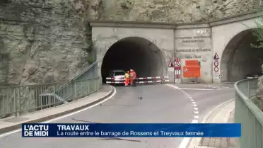 La route du barrage de Rossens fermée pour 15 semaines