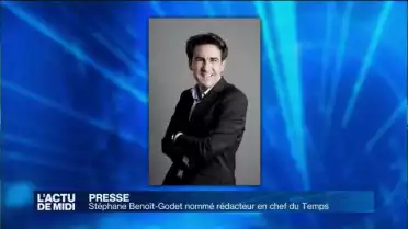 Stéphane Benoît-Godet nommé rédacteur en chef du Temps