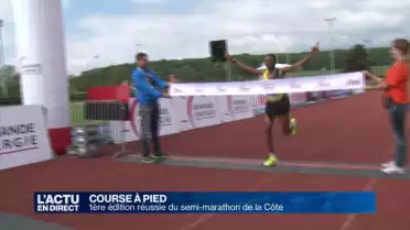 1ère édition réussie du semi-marathon de la Côte