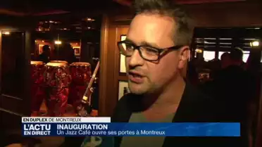 Le Montreux Jazz Café est inauguré
