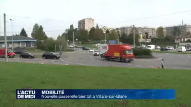 Une passerelle à 1,2 millions de francs à Villars-sur-Glâne