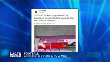 Le clin d&#039;oeil de Servette au FC Le Mont