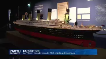 Le Titanic dévoile plus de 200 objets authentiques