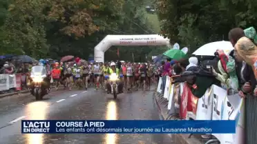 Les enfants ont désormais leur journée au Lausanne Marathon