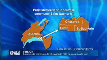 La nouvelle commune de St-Saphorin (VD) ne verra pas le jour