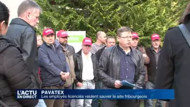 Les employés de Pavatex veulent sauver le site fribourgeois