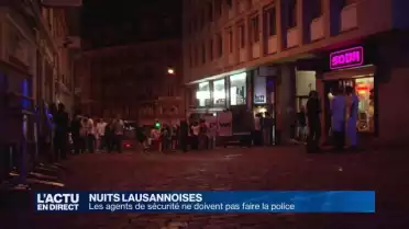 Lausanne: les videurs ne doivent pas faire la police