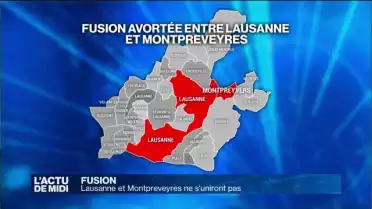 Fusion avortée entre Lausanne et Montpreveyres