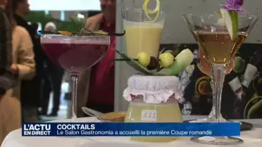 La 1ère coupe romande de cocktails à Gastronomia