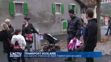 Parents d&#039;élèves en colère à Saint-Triphon