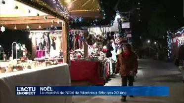 Le marché de Nöel de Montreux fête ses 20 ans