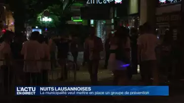 Lausanne continue sa lutte pour pacifier les nuits
