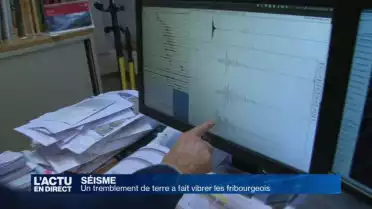 Séisme de magnitude 2.1 sur l&#039;échelle de Richter à Fribourg