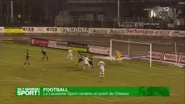 Le Lausanne-Sport ramène un point de Chiasso