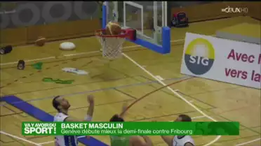 Basket Genève débute mieux la demi-finale contre Olympic