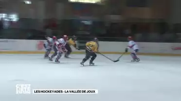 La Télé joue au hockey en plein été à la Vallée de Joux