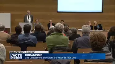 Les Lausannois discutent de l&#039;avenir de leur ville