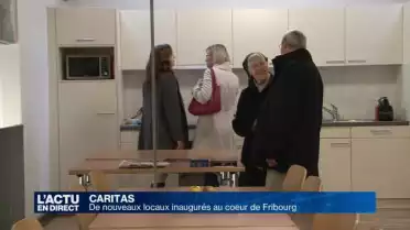 Caritas inaugure de nouveaux locaux au cœur de Fribourg