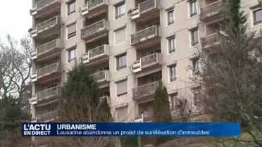 Lausanne abandonne un projet de surélévation d&#039;immeubles