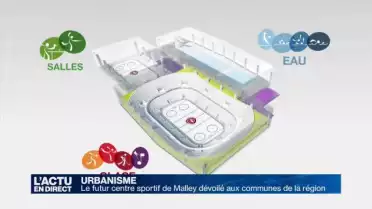 Le futur centre sportif de Malley dévoilé aux communes