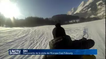 Ski Europa Cup Fribourg: à la découverte de la piste de Jaun