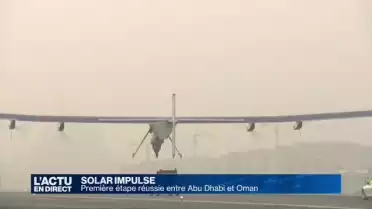 Première étape réussie pour Solar Impulse