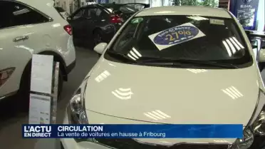Le franc fort relance la vente de voitures à Fribourg