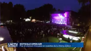 Pop et chanson françaises en vedette à l&#039;Estivale Open Air