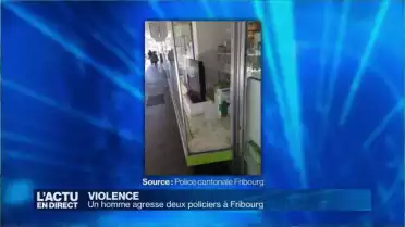Agression sur des agents de police à Fribourg