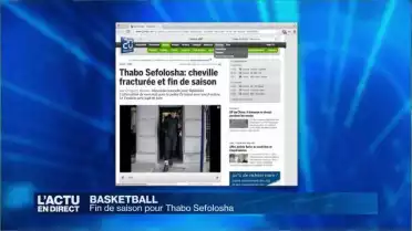 Basket NBA: Fin de saison pour Thabo Sefolosha ?
