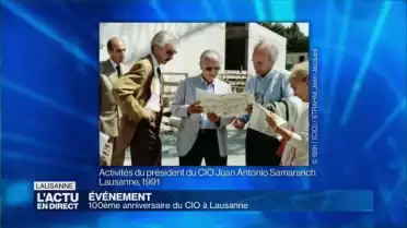 Le résumé des 100 ans du CIO à Lausanne