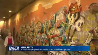 Lausanne propose un atelier d&#039;art urbain aux jeunes