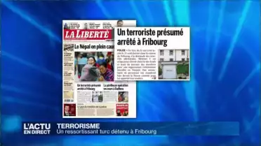 Un ressortissant turc détenu à Fribourg pour terrorisme