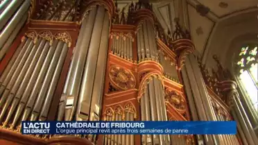 L&#039;orgue principal de la cathédrale Saint-Nicolas revit