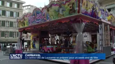 Coup d&#039;envoi du 31ème Carnaval de Lausanne