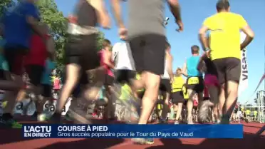 Gros succès populaire pour le Tour du Pays de Vaud
