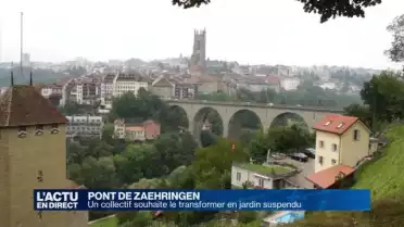 Un collectif souhaite voir le pont de Zaehringen végétalisé