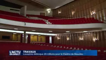 Lausanne débloque 28 millions pour le théâtre de Beaulieu