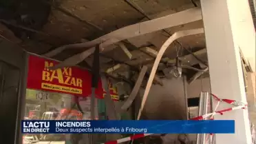 Deux jeunes causent deux incendies à Fribourg