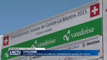 Les championnats suisses de chrono au Chalet-à-Gobet
