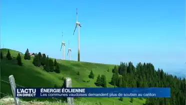 Le canton de Vaud veut faciliter les projets éoliens