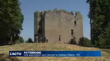 Une association veut rénover le château d&#039;Illens (FR)