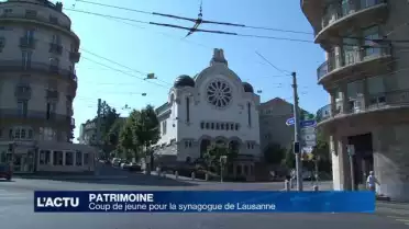 Coup de jeune pour la synagogue de Lausanne