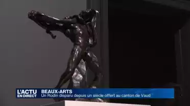 Lausanne reçoit un Rodin disparu depuis un siècle